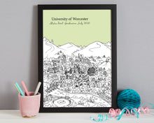 Load image into Gallery viewer, Personalised Worcester Graduation Gift