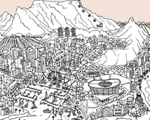 Load image into Gallery viewer, Personalised Cape Town Print