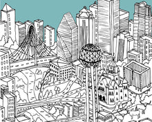 Load image into Gallery viewer, Personalised Dallas Print-2