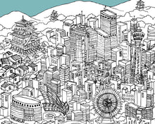 Load image into Gallery viewer, Personalised Osaka Print-2