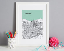 Load image into Gallery viewer, Personalised Aberdeen Print