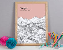 Load image into Gallery viewer, Personalised Bangor Print