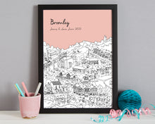 Load image into Gallery viewer, Personalised Bromley Print