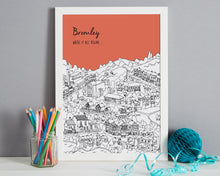 Load image into Gallery viewer, Personalised Bromley Print