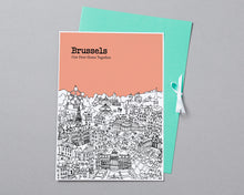 Load image into Gallery viewer, Personalised Brussels Print