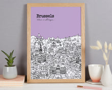 Load image into Gallery viewer, Personalised Brussels Print