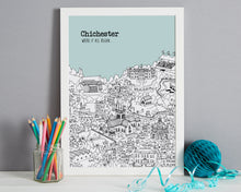 Load image into Gallery viewer, Personalised Chichester Print