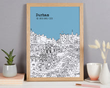 Load image into Gallery viewer, Personalised Durham Print