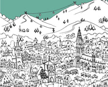 Load image into Gallery viewer, Personalised Freiburg Print