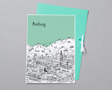 Load image into Gallery viewer, Personalised Freiburg Print