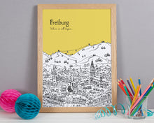 Load image into Gallery viewer, Personalised Freiburg Print