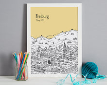 Load image into Gallery viewer, Personalised Freiburg Print