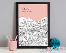 Load image into Gallery viewer, Personalised Holmfirth Print