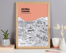 Load image into Gallery viewer, Personalised Leyton & Leytonstone Print
