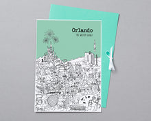 Load image into Gallery viewer, Personalised Orlando Print