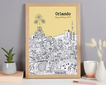 Load image into Gallery viewer, Personalised Orlando Print