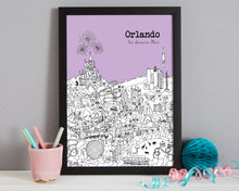 Load image into Gallery viewer, Personalised Orlando Print