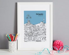 Load image into Gallery viewer, Personalised Orlando Print