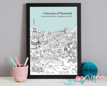 Load image into Gallery viewer, Personalised Plymouth Graduation Gift