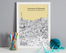 Load image into Gallery viewer, Personalised Plymouth Graduation Gift