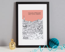 Load image into Gallery viewer, Personalised Plymouth Graduation Gift