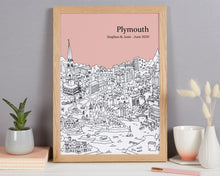 Load image into Gallery viewer, Personalised Plymouth Print