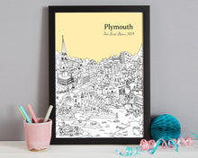 Load image into Gallery viewer, Personalised Plymouth Print