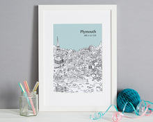 Load image into Gallery viewer, Personalised Plymouth Print