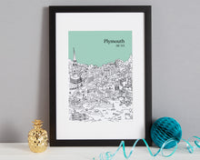 Load image into Gallery viewer, Personalised Plymouth Print