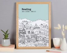Load image into Gallery viewer, Personalised Reading Print