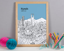 Load image into Gallery viewer, Personalised Riyadh Print