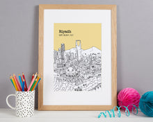 Load image into Gallery viewer, Personalised Riyadh Print