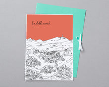Load image into Gallery viewer, Personalised Saddleworth Print