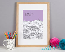 Load image into Gallery viewer, Personalised Saddleworth Print
