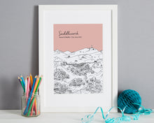 Load image into Gallery viewer, Personalised Saddleworth Print