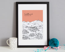 Load image into Gallery viewer, Personalised Saddleworth Print