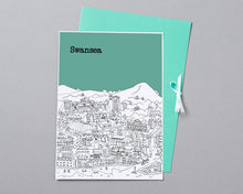 Load image into Gallery viewer, Personalised Swansea Print