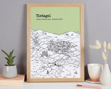 Load image into Gallery viewer, Personalised Tintagel Print