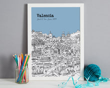 Load image into Gallery viewer, Personalised Valencia Print