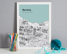 Load image into Gallery viewer, Personalised Warwick Print