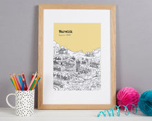 Load image into Gallery viewer, Personalised Warwick Print