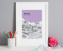 Load image into Gallery viewer, Personalised Warwick Print