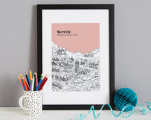 Load image into Gallery viewer, Personalised Warwick Print
