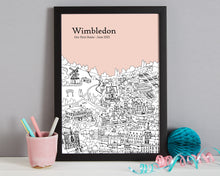 Load image into Gallery viewer, Personalised Wimbledon Print