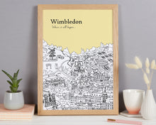 Load image into Gallery viewer, Personalised Wimbledon Print