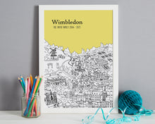 Load image into Gallery viewer, Personalised Wimbledon Print