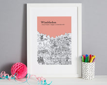 Load image into Gallery viewer, Personalised Wimbledon Print