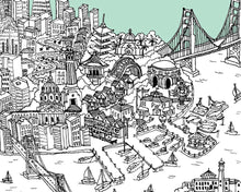Load image into Gallery viewer, Personalised San Francisco Print