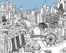 Load image into Gallery viewer, Personalised Singapore Print-2