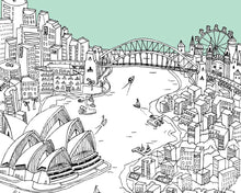 Load image into Gallery viewer, Personalised Sydney Print-2